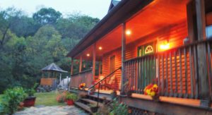 front porch and gazebo