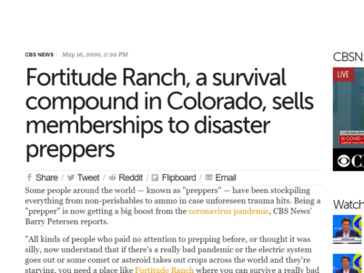 Covid-19 update and Fortitude Ranch May 2020 Newsletter