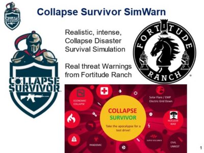 Fortitude Ranch launching a Collapse Survival Simulation and Threat Warning App